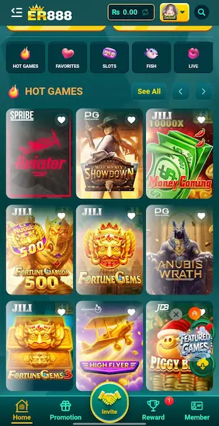 ER888 Game login